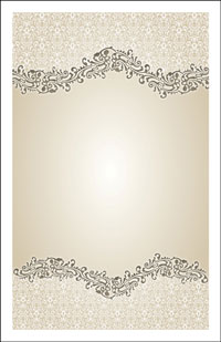 Wedding Program Cover Template 4A - Graphic 4